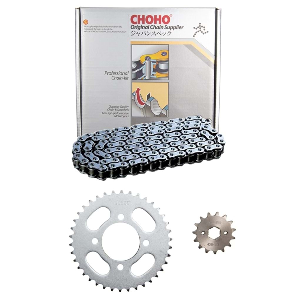HONDA CBF Zincir Dişli Set CBF 150 -O-ringsiz 15T/42T